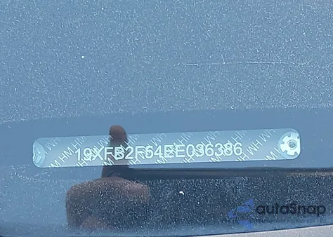 2014 Honda Civic Lx из США, поврежденный, VIN 19XFB2F54EE036386